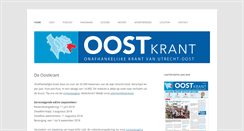 Desktop Screenshot of oostkrant.com